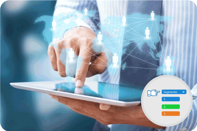 Segmenta base de datos